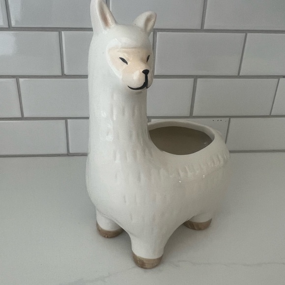🦙Ceramic Llama Vase - Picture 3 of 12